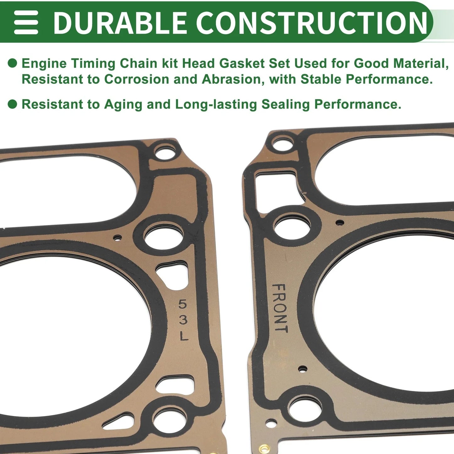 Engine Valve Cover Gasket Kit for Chevrolet Tahoe 5.3L (2015-2020) 1 Set