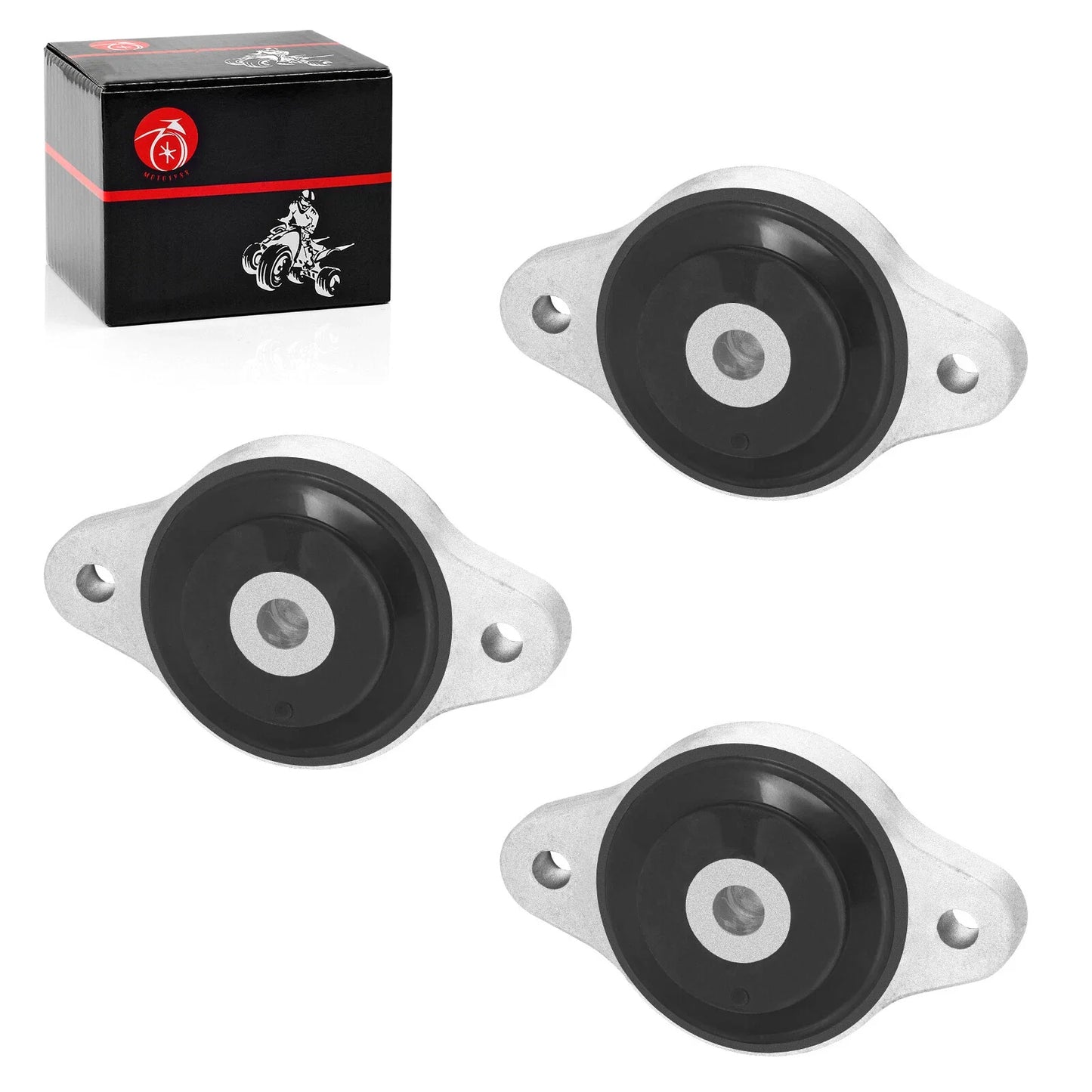3x Motor Engine Mount Transmission Bracket for Polaris RZR 800 (2008–2014)