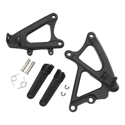Driver Footrests Footpegs Bracket for Yamaha YZF R1 (2009-2014)