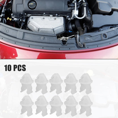 10 x Car Hood Prop Rod Clip Retainers for Honda Prelude (1992-2001)