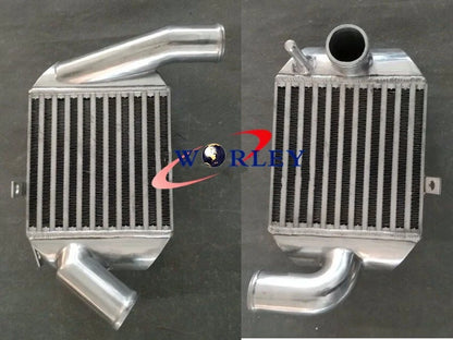 2X Aluminum Intercooler for Audi A4 B5 S4 RS4 (90MM Thick)
