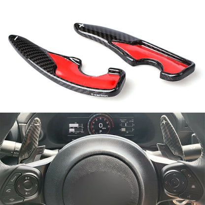 2pcs Steering Wheel Shift Paddle Extension Carbon Fiber for Toyota GT86 (2012–2020)