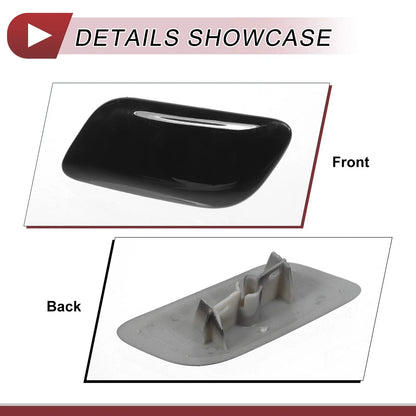 Front Left Washer Nozzle Cover for Lexus LX570 (2008-2011) - Black 1 x Cap