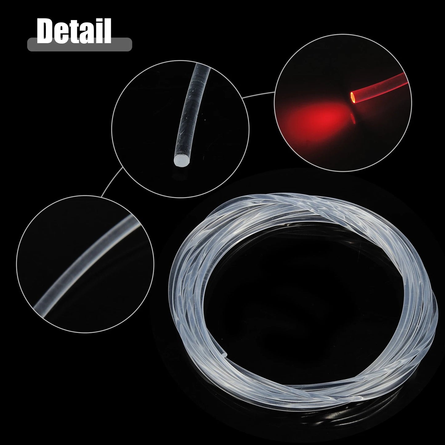 Glow Optic Fiber Cable for Universal Cars (5m/16.40ft)