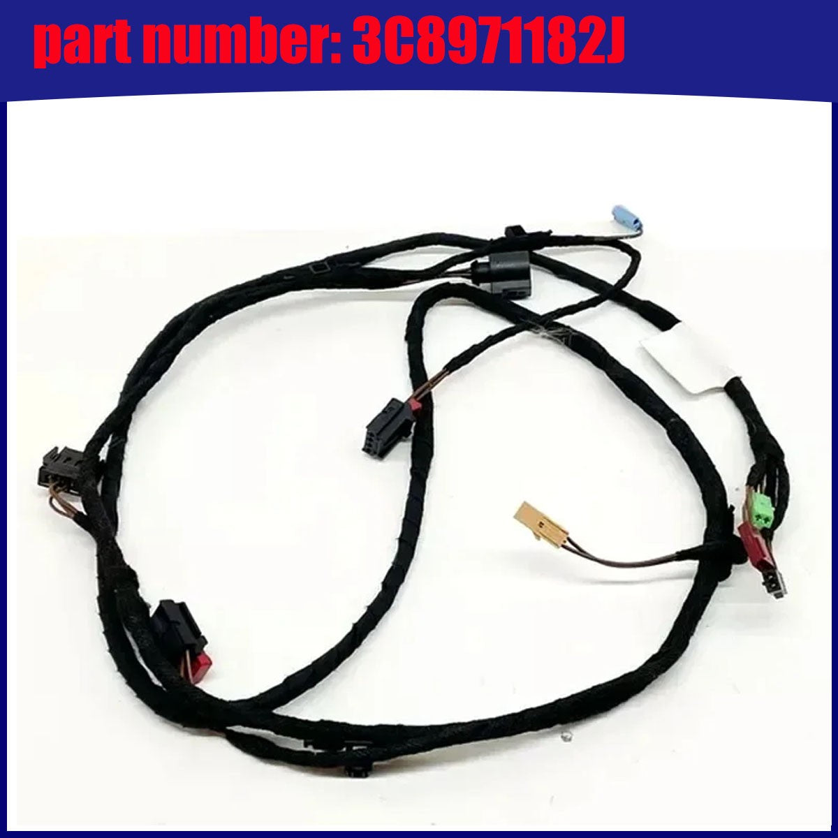 Set of 2 Rear Tailgate Cables for VW Passat CC (2008–2017) RHD
