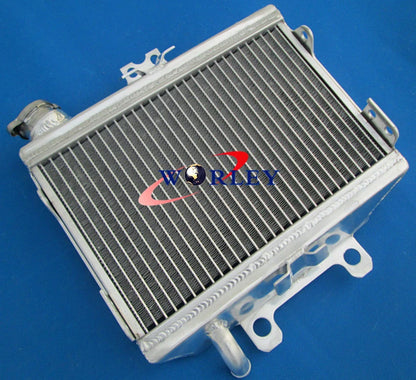 Aluminum Radiator & Red Silicone Hose for Honda CR250R (1997–1999)