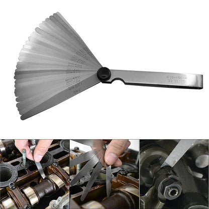 Feeler Gauge Measuring Tool 0.03-1.00mm for ATV Car UTV Motorcycles