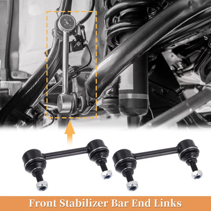 2X Front Stabilizer Sway Bar Link for Isuzu I-290, I-280 (2006–2008)