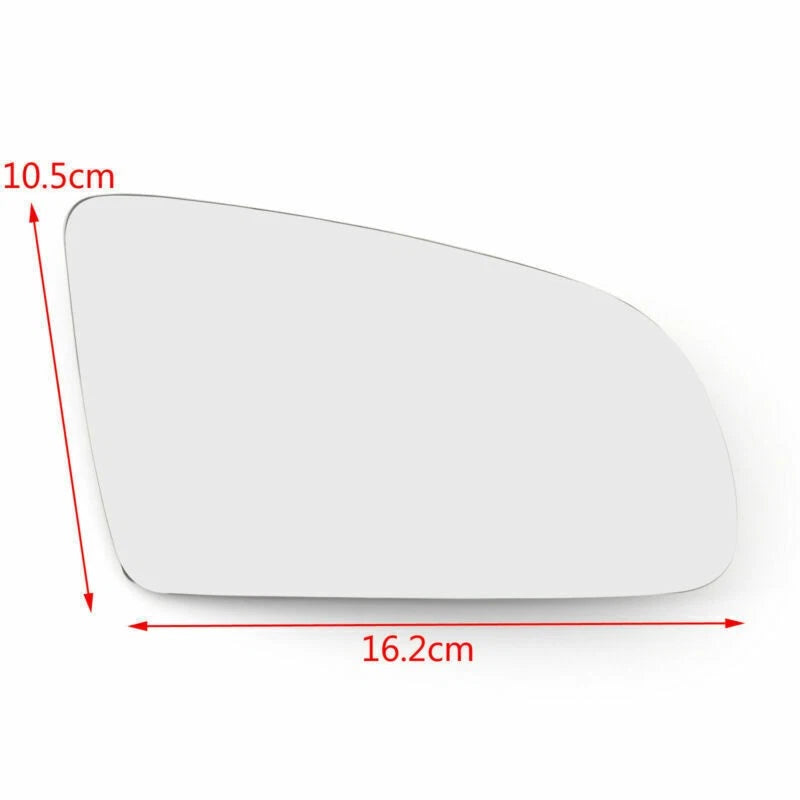 Heated Side Mirror Glass for Audi A3 S3 A4 B6 B7 A6 S6 (2000–2012)