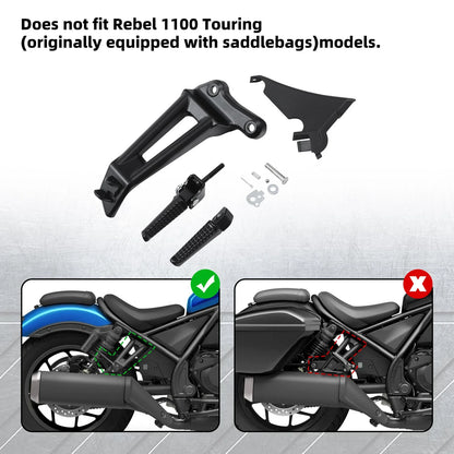 Passenger Seat & Footpegs Bracket for Honda Rebel 1100 CMX1100 (2021-2024)