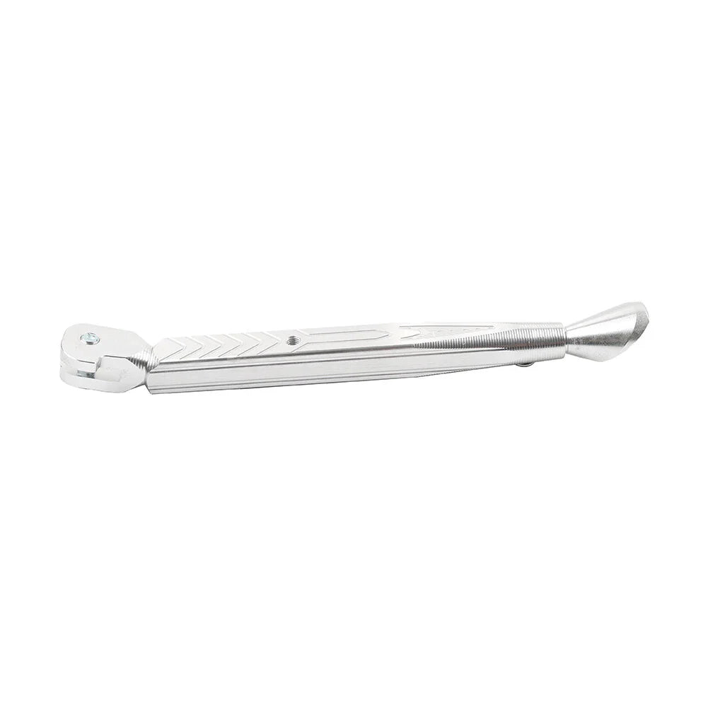 CNC Silver Adjustable Kickstand Foot for Motorcycle Universal