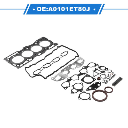 Cylinder Head Gasket Kit No.A0101ET80J for Nissan QR25/T31 (2007–2013)