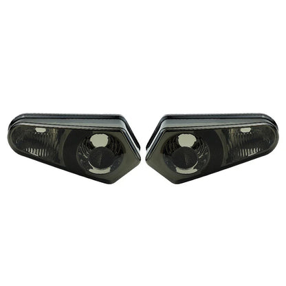 Black Tail Light Covers for Polaris RZR 800, Sportsman 500 (2005-2014)