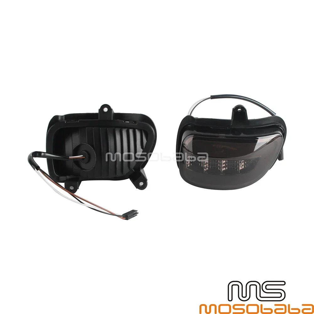 LED Turn Signal Side Rearview Mirrors for Honda Goldwing GL1800 (2001-2017)