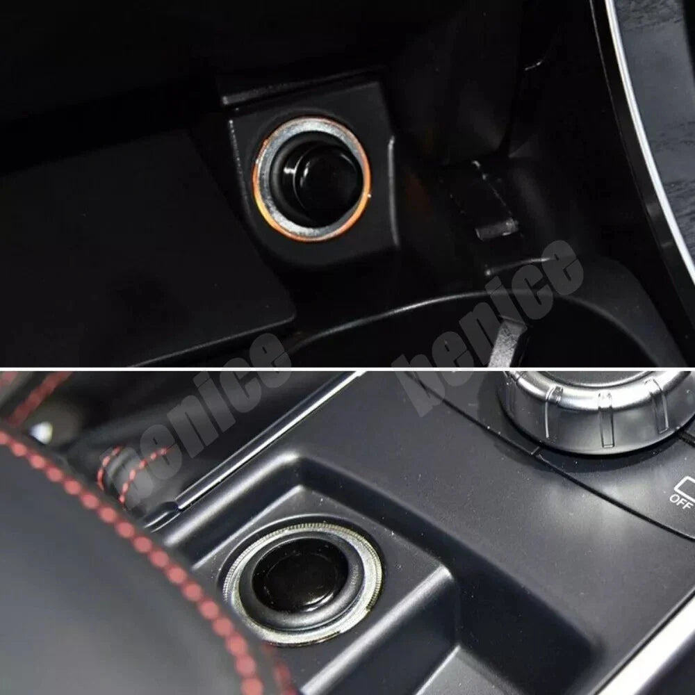 Inner Cigarette Lighter With Charger Cable for Mercedes-Benz W203/W204/W211