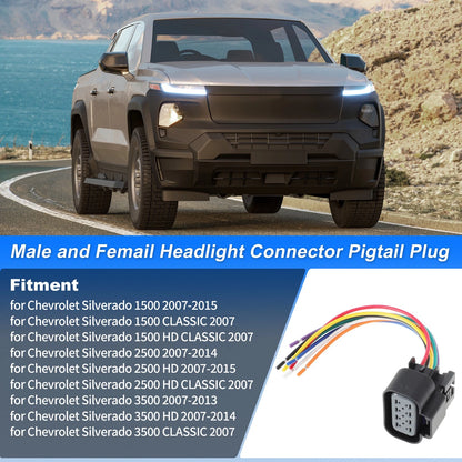 Headlight Connector Harness Plug Wire for Chevrolet (No.22853028)