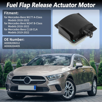Fuel Flap Release Actuator Motor A0008206012 for Mercedes-Benz W177 W247 (2019–2023)