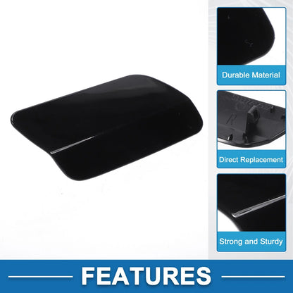 Washer Nozzle Cover Cap Front Right Side Bumper for BMW 640i Black