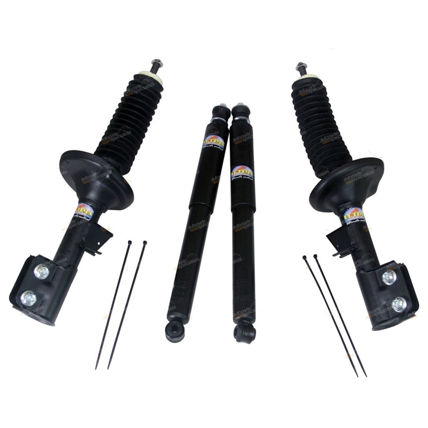 Set of 4 Struts and Shock Absorbers for Commodore VR VS Station Wagon (1993–1997)