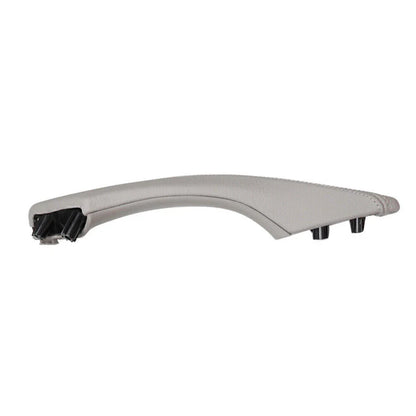Gray Door Trim Pull Handle Left Side Real Leather for BMW 5 Series (2010-2017)