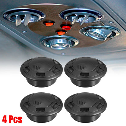 Set of 4 AC Air Outlet Vent Louvers for RV Boat (72mm)