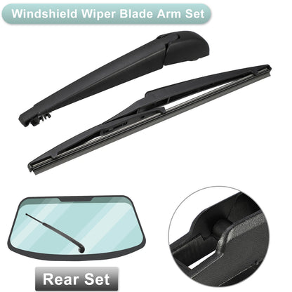 Set of 2 Rear Back Windshield Wiper Blade Arms for Lexus NX200T (2014–2017)