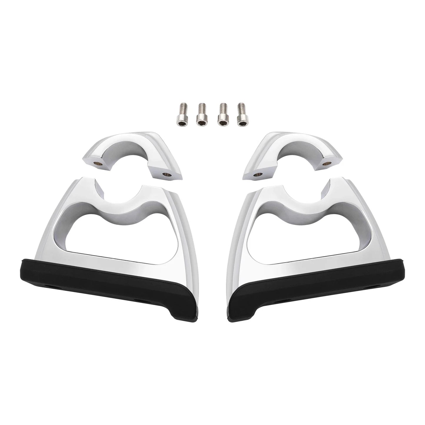 1-1/4" Engine Guard for Harley-Davidson Touring Road Street Glide Toe Rests