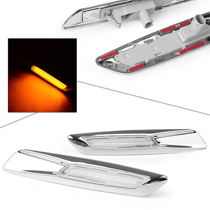 LED Fender Turn Signal Side Marker Light for BMW E81 E82 E87 E88 E90 E91 (2006-2013)