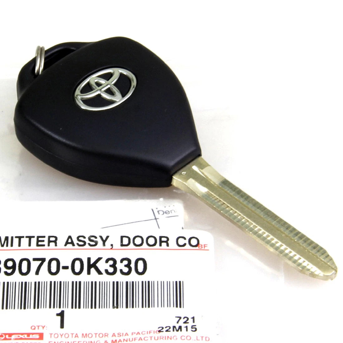Remote Key for Toyota Hilux Vigo MK6 SR5 (2005–2011)