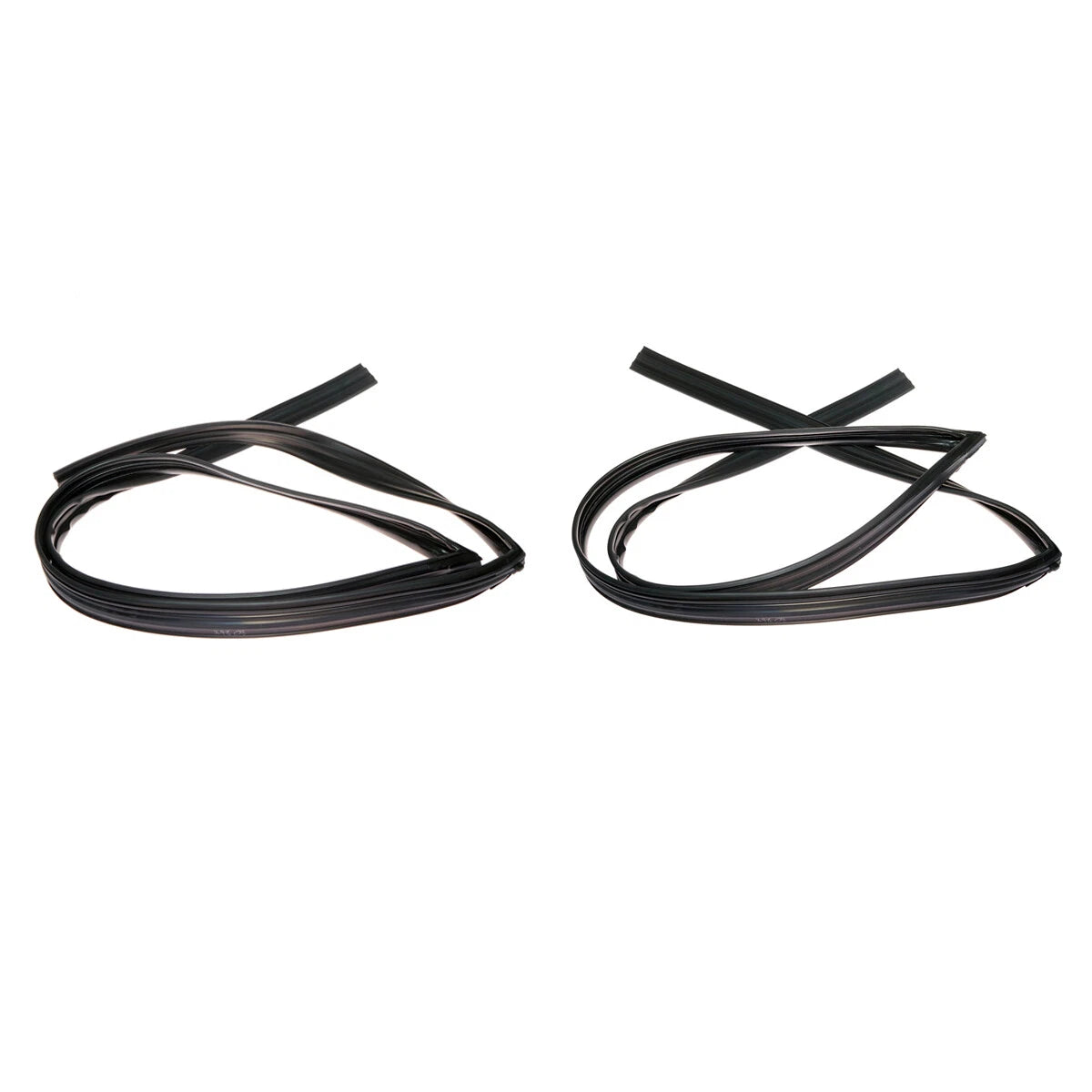 Weatherstrip Glass Run Channel Seal x2 for Honda Civic Coupe 2006-2011