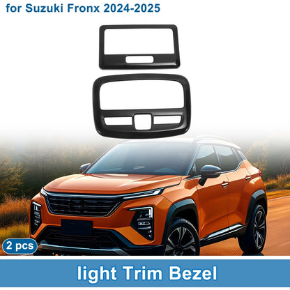 Front Row Rear Row Light Trim Bezel for Suzuki Fronx (2024–2025) Black