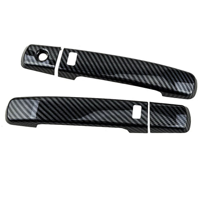 Carbon Fiber Style Smart Side Door Handle Covers for Nissan Altima (2008-2013)