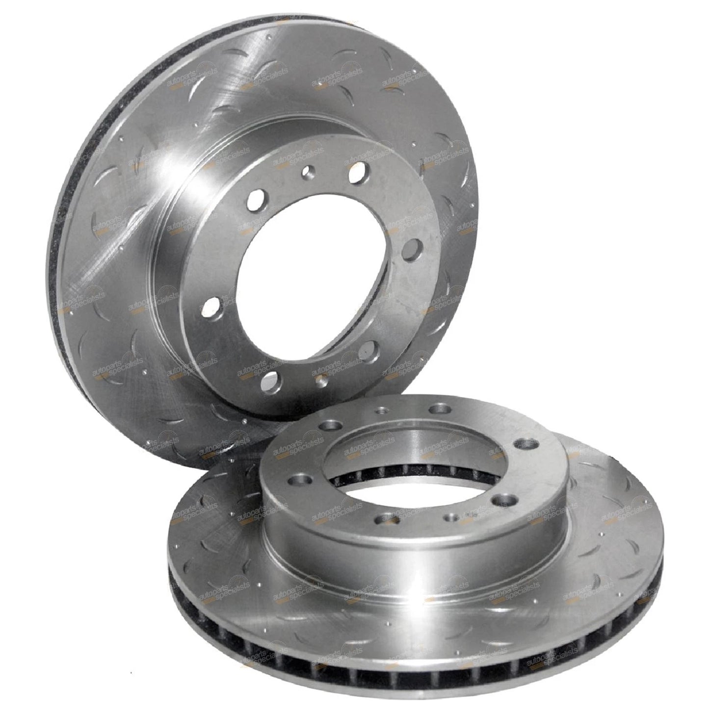 Front Drilled Slotted Disc Brake Rotor for Hilux 4x4 (2005–2013)