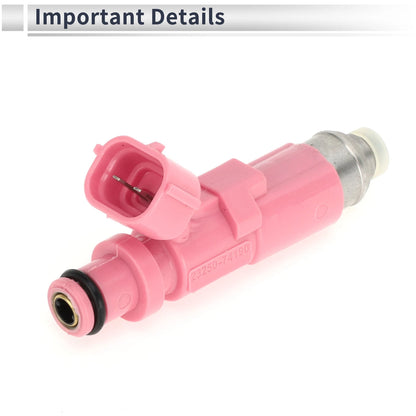 Fuel Injector No. 23209-74190 for Toyota Previa 2.4L (1991–1997) 1 Pc Pink