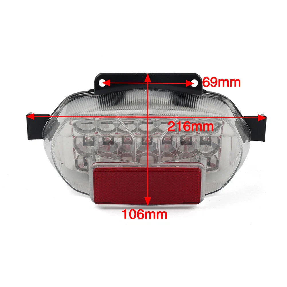 Tail Light Turn Signals for Suzuki GSXR 600 750 (2000-2003) Black