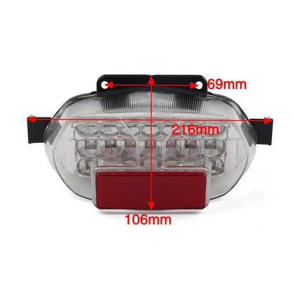 Tail Light Turn Signals for Suzuki GSXR 600 750 (2000-2003) Black