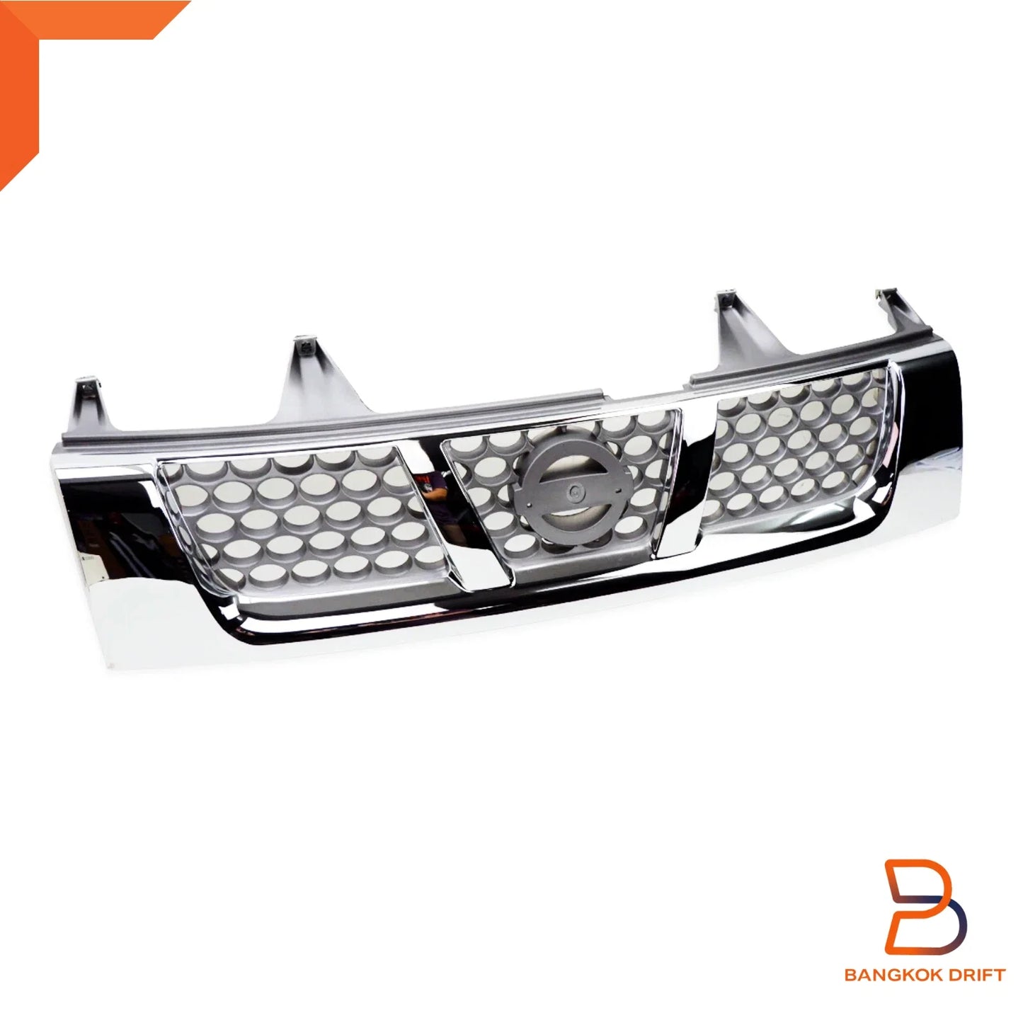 Chrome Trim Front Grille Radiator for Nissan Navara D22 (2001-2015)