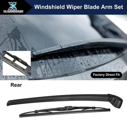 Rear Windshield Wiper Blade Arm Set for Audi A4 Avant, RS4 Avant
