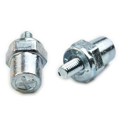 Zinc-Alloy Battery Side Terminal Charging Posts / 2 x / 8mm-Positive for Vehicle