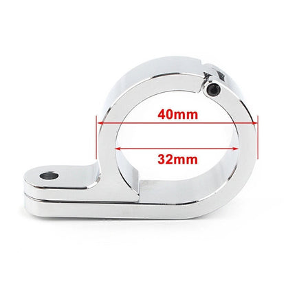 Universal Motorcycle Handlebar Mount Clamp Clock for 1.25" Bars