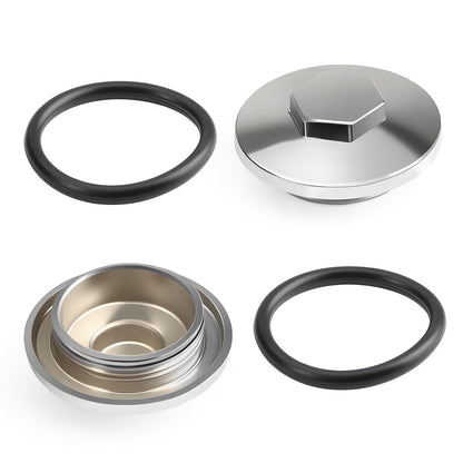 Set of 4 Valve Tappet Covers for Honda CB360 CB400F CB550 CB750 CB900 (1970–1980)