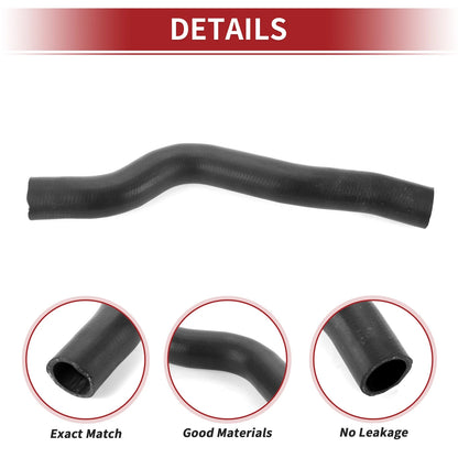 Radiator Hose for Toyota Camry 2.4L (2007–2011) No. 16571-0H160 Rubber Black