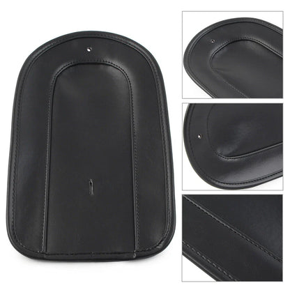 Black Rear Fender Bib Solo Seat for Harley Fatboy Softail Deluxe (2006-2010)