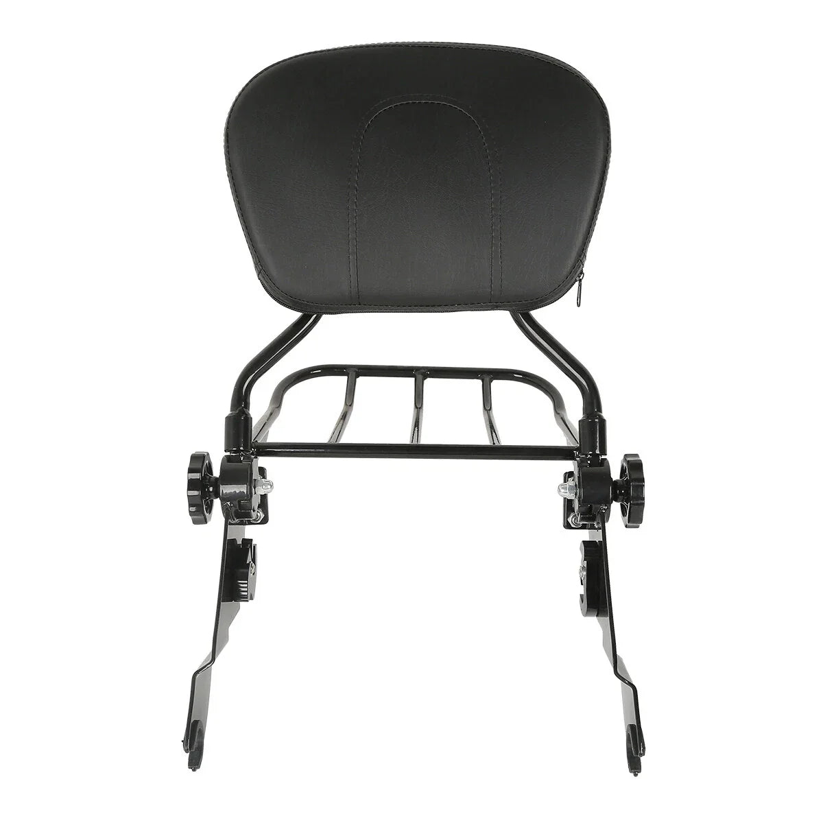 Detachable Backrest Sissy Bar & Luggage Rack for Harley Touring (2009-2025)
