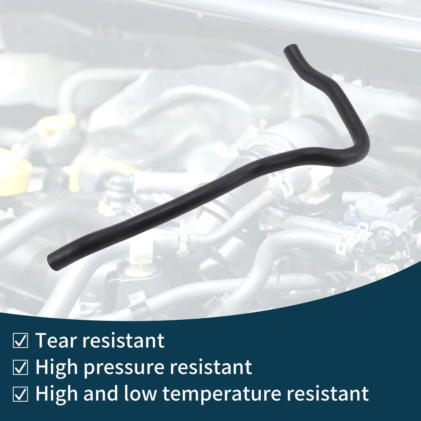 3 x Radiator Hose, Heater Hose, Radiator Outlet Hose Pipe for BMW X6