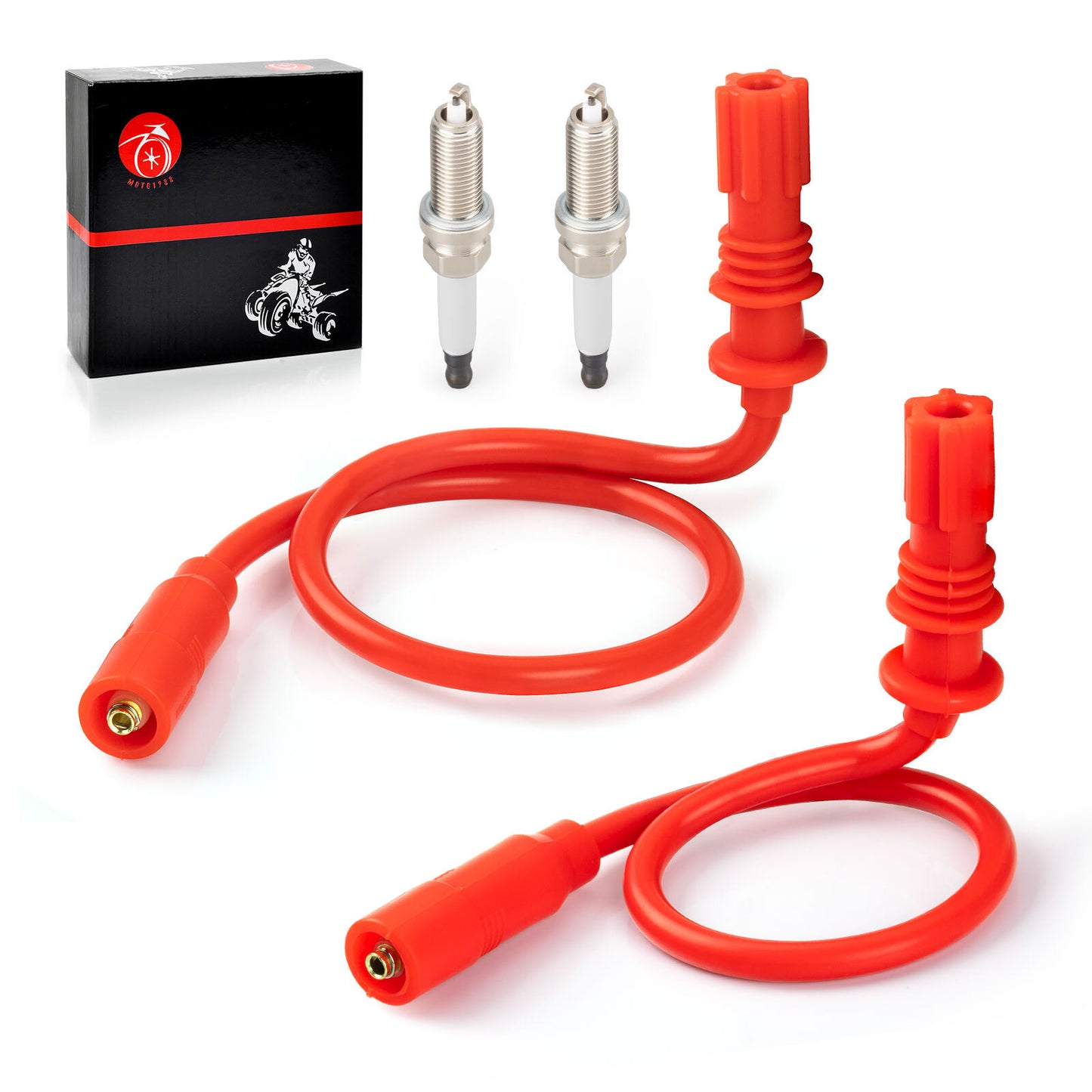 Spark Plug & Wire Cap for Polaris Scrambler Sportsman 850 (2012–2024)