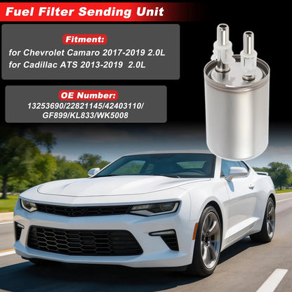 Fuel Filter Assembly for Chevrolet Camaro (2017–2019) No.13253690 Metal