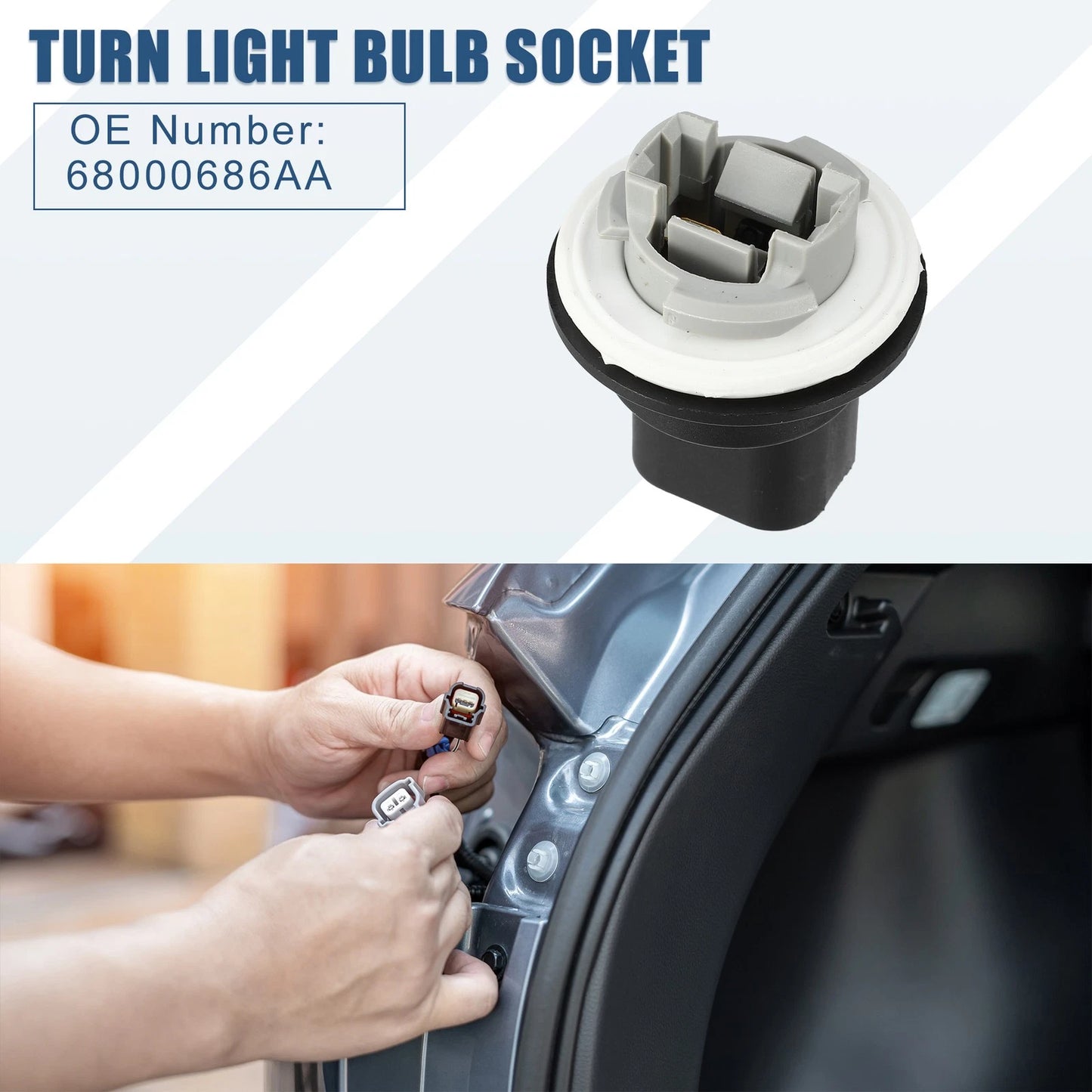 Turn Signal Lamp Socket for Jeep Compass (2007–2017)