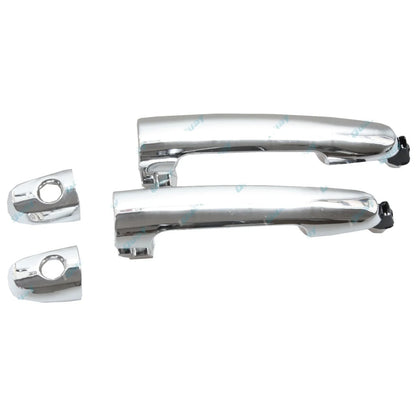 Chrome Front Door Handles LH+RH for Toyota Hilux GGN15 GGN25 KUN16 KUN26 TGN16