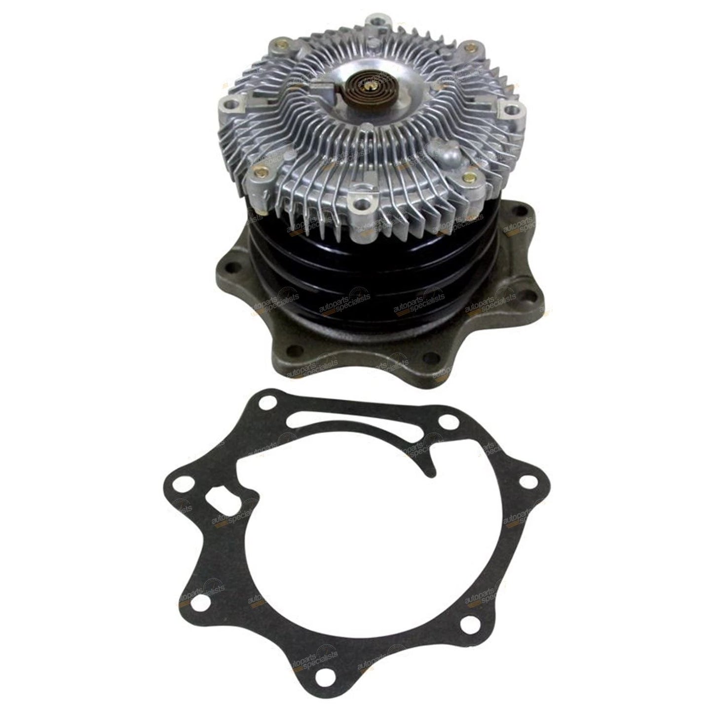 Water Pump for Nissan Navara D21 (1988–1991) Twin Pulley with Fan Clutch